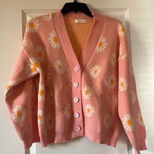 Flower cardigan